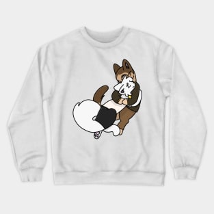 Catified Dwight and Angela Crewneck Sweatshirt